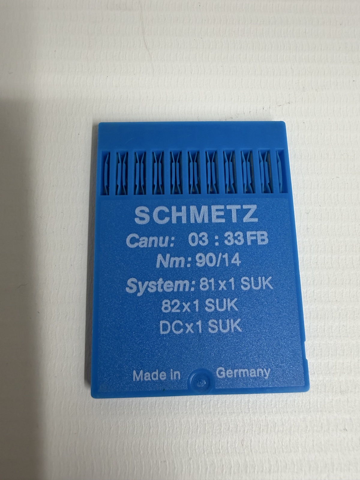 Schmetz Rundkolben DCx1 SUK (Restposten)