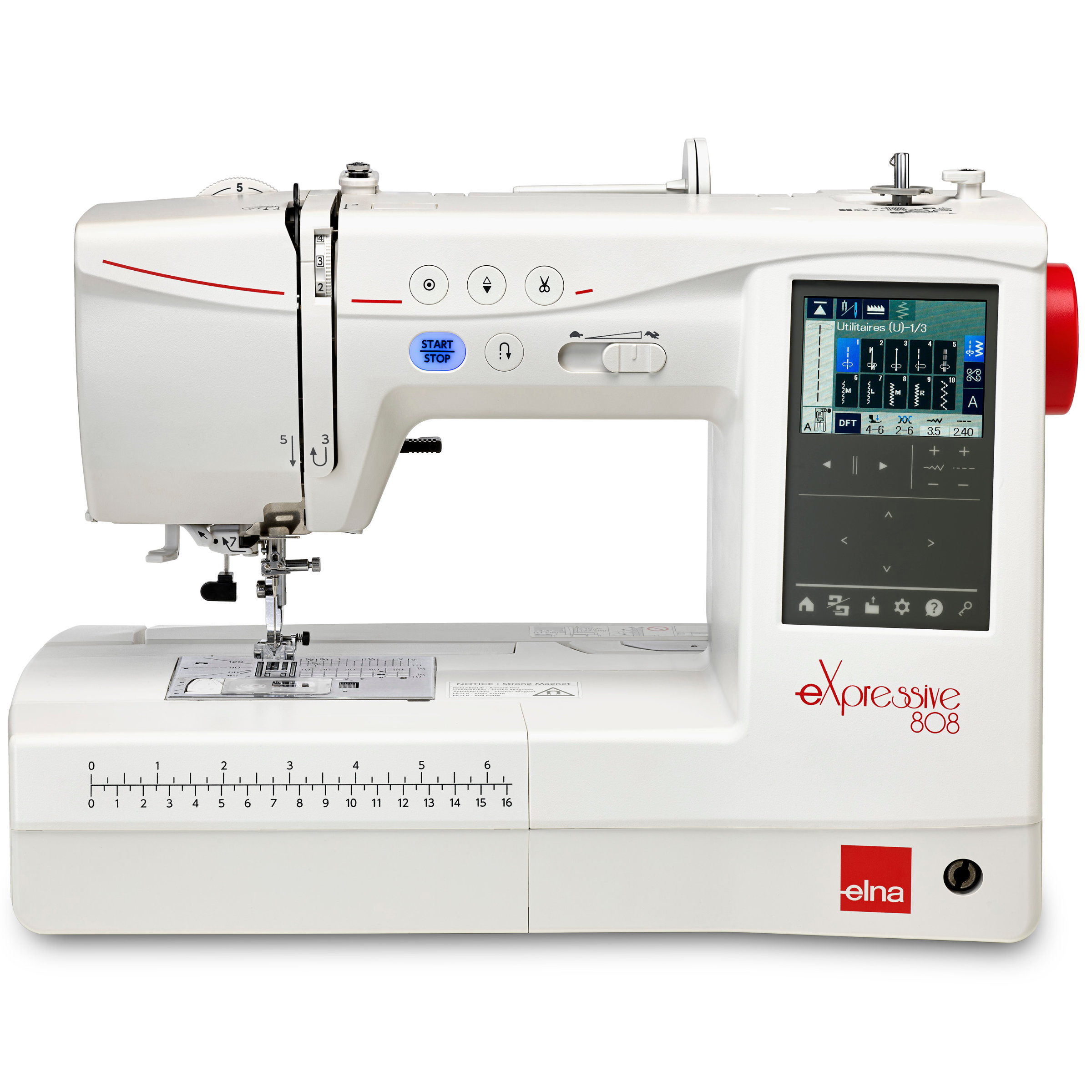 Elna eXpressive 808 Näh- Stickmaschine