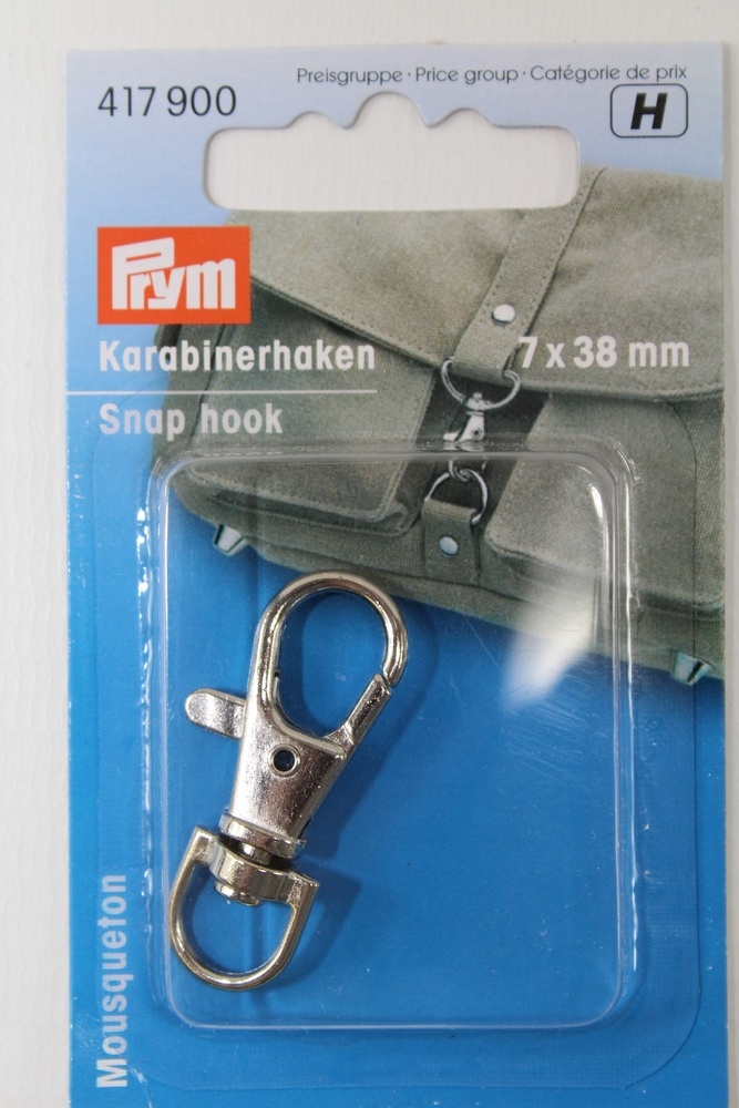 Karabinerhaken 7 x 38 mm Karabinerhaken 7 x 38 mm