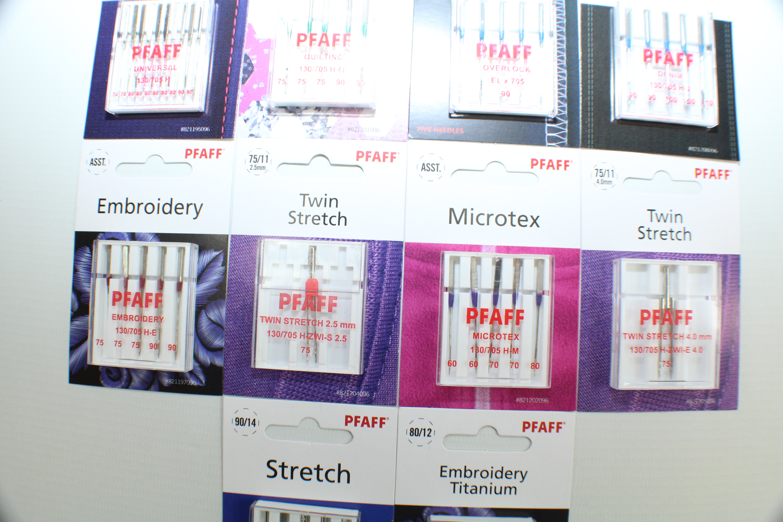 Original PFAFF Nadelset 5  Der 10-er Pack Mit Allem drin !!! Original PFAFF Nadelset 5  Der 10-er Pack Mit Allem drin !!!