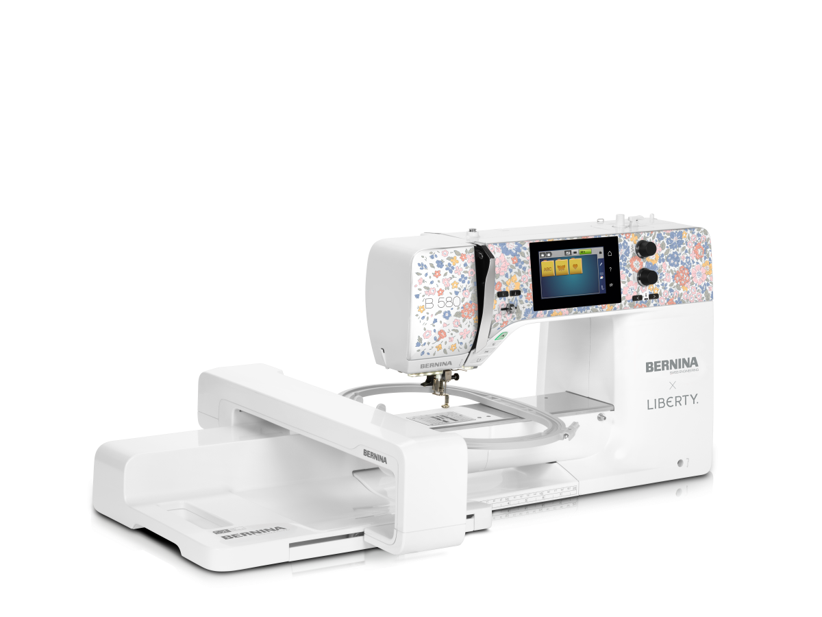 Bernina 580 Liberty Edition inkl. Trolley-Set 