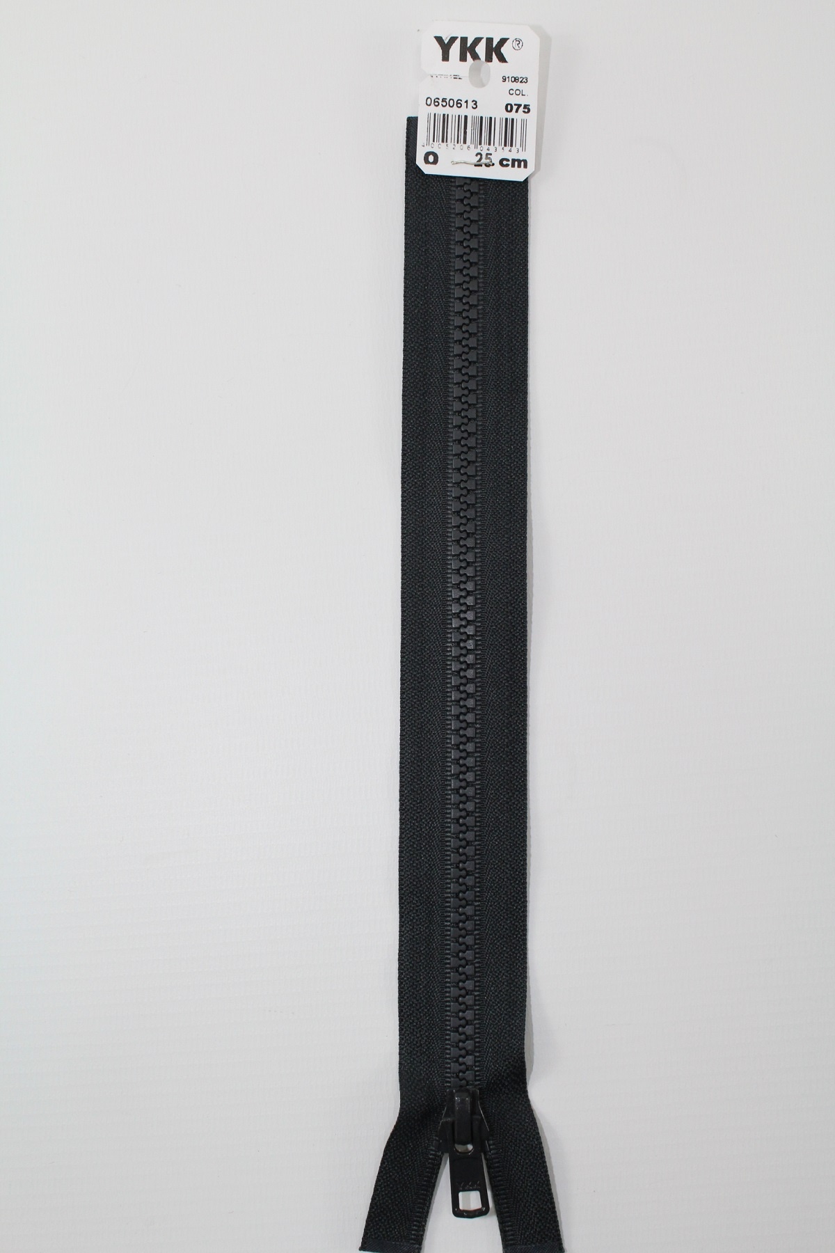 YKK - Reissverschlüsse 25 cm - 80 cm, teilbar, kohle