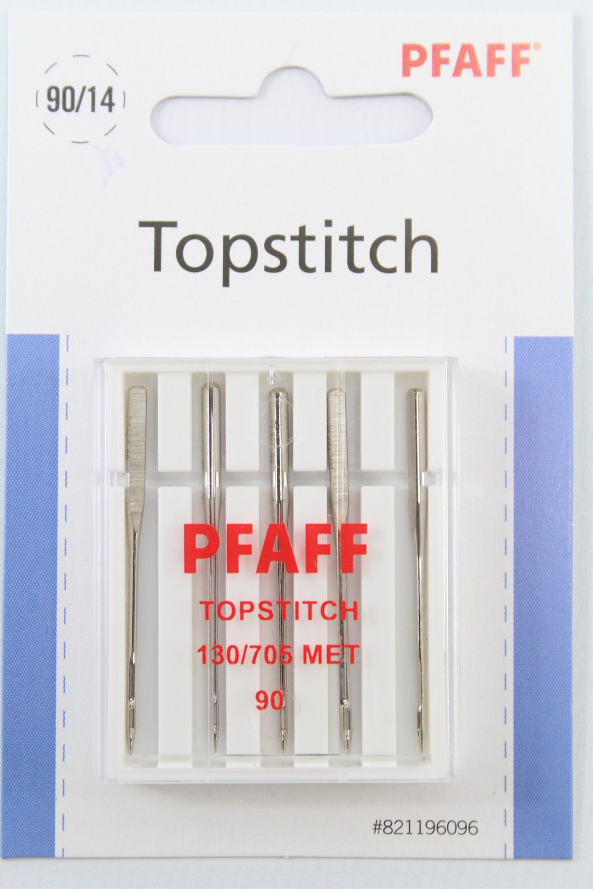 Original PFAFF Topstitch 130/705 MET (Stärke 90) 5er Pack