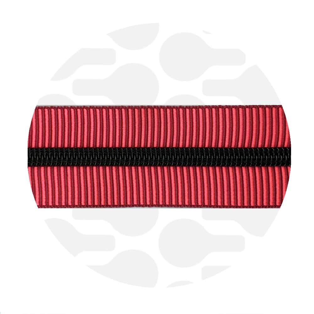 1m Reissverschluss endlos in Berry Raupe Black