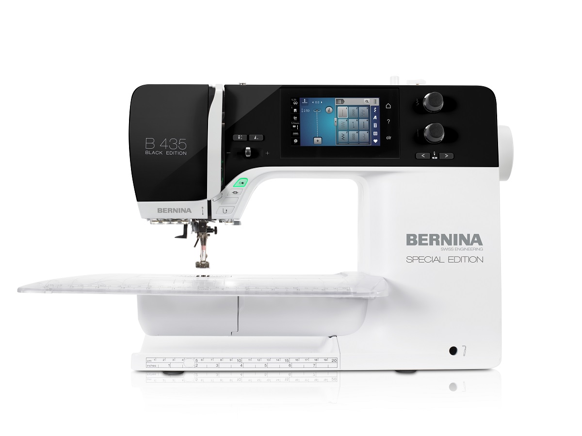 Bernina 435  Black Edition junge Gebrauchte
