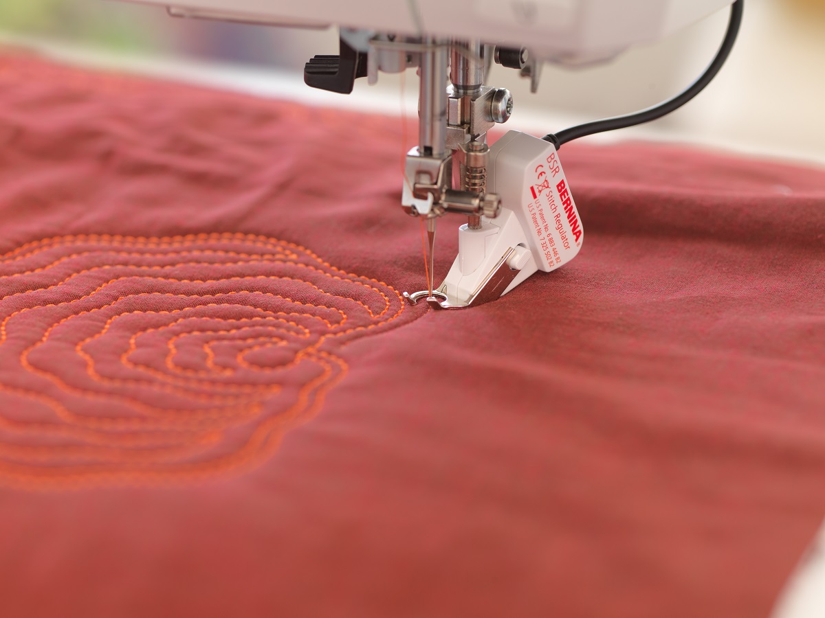 Bernina 770 QE Kaffe Edition inkl. SDT Stickmodul junge Gebrauchte