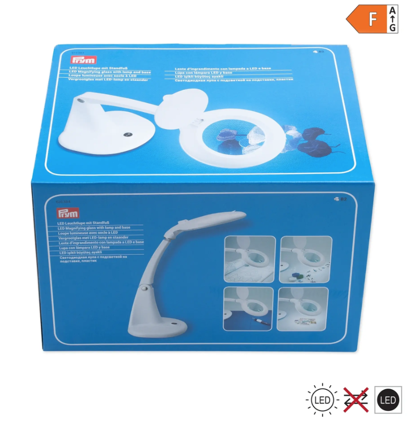 LED Leuchtlupe mit Standfuß