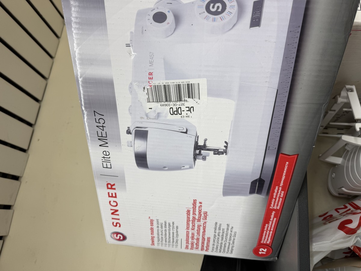 SINGER Elite ME457 mechanische Nähmaschine Versandrückläufer