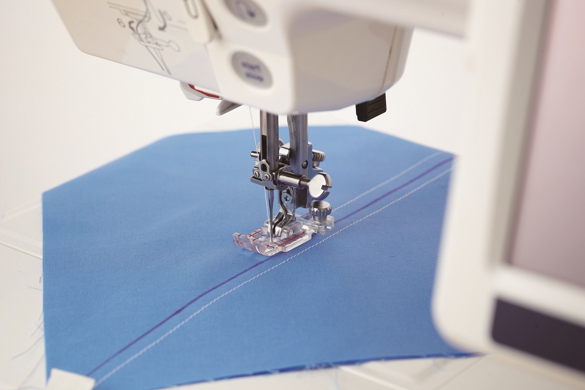 ELNA / JANOME Klarsicht-Quiltfuss-Set mit Führung ELNA / JANOME Klarsicht-Quiltfuss-Set mit Führung