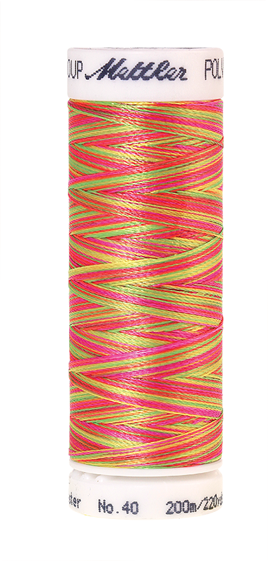 Stickgarn 200 Meter, Farbe:9914, Amann Poly Sheen Multi