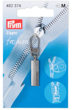 Fashion-Zipper, Classic TIMELESS, altsilber