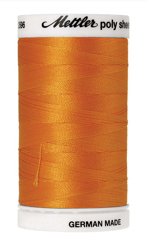 Stickgarn 800 Meter, Farbe:0800, Amann Poly Sheen