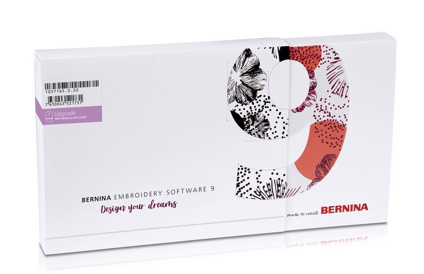 Bernina Sticksoftware 9 DesignerPlus Upgrade für V9 Creator (inkl. WiFi-Gerät) Bernina Sticksoftware 9 DesignerPlus Upgrade für V9 Creator (inkl. WiFi-Gerät)