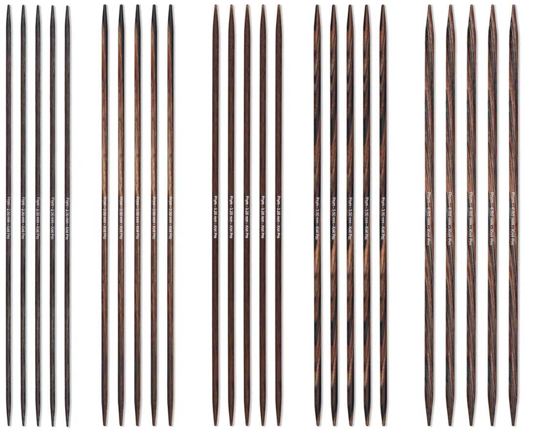 Strumpfstricknadel Set Natural 2,0-4,5mm Strumpfstricknadel Set Natural 2,0-4,5mm