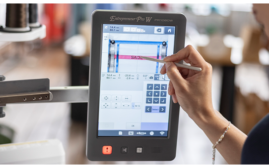 brother PR1060W Stickmaschine