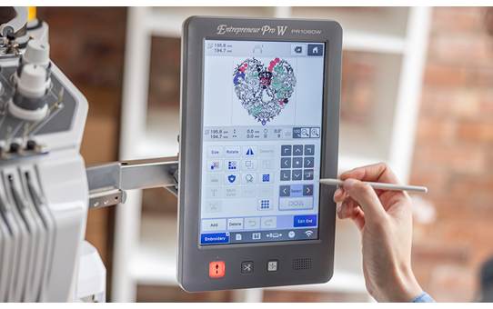 brother PR1060W Stickmaschine