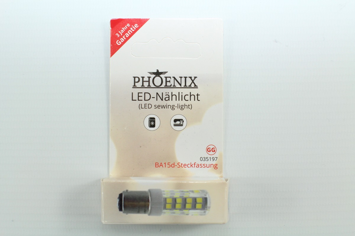 LED Nählicht BA15D - Steckfassung LED Nählicht BA15D - Steckfassung