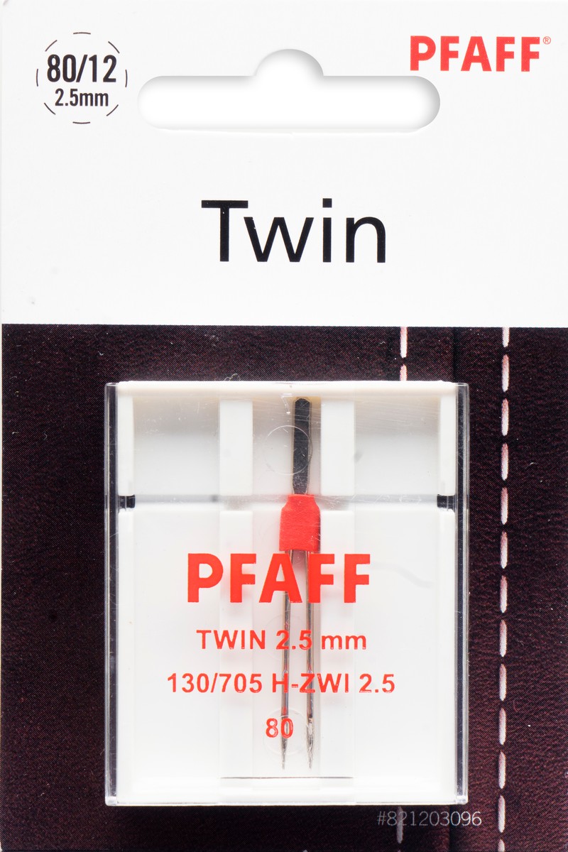 Original PFAFF TWIN Zwillingsnadel 130/705 H-ZWI 2,5/80