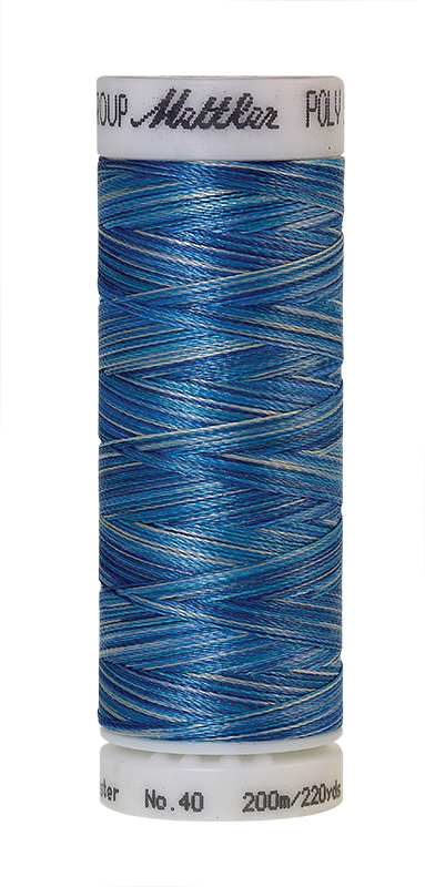 Stickgarn 200 Meter, Farbe:9605, Amann Poly Sheen Multi Stickgarn 200 Meter, Farbe:9605, Amann Poly Sheen Multi
