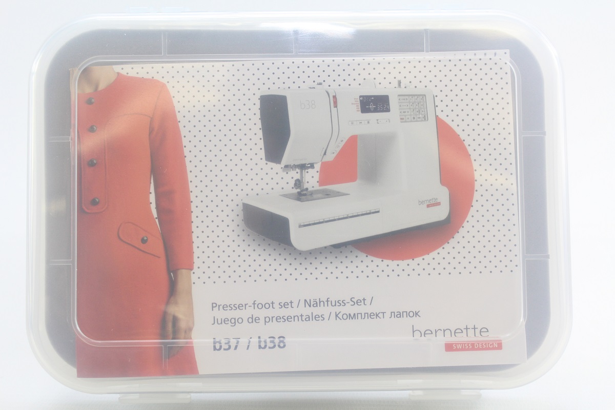Bernette Nähfuss-Set für B37/B38 10-teilig Bernette Nähfuss-Set für B37/B38 10-teilig