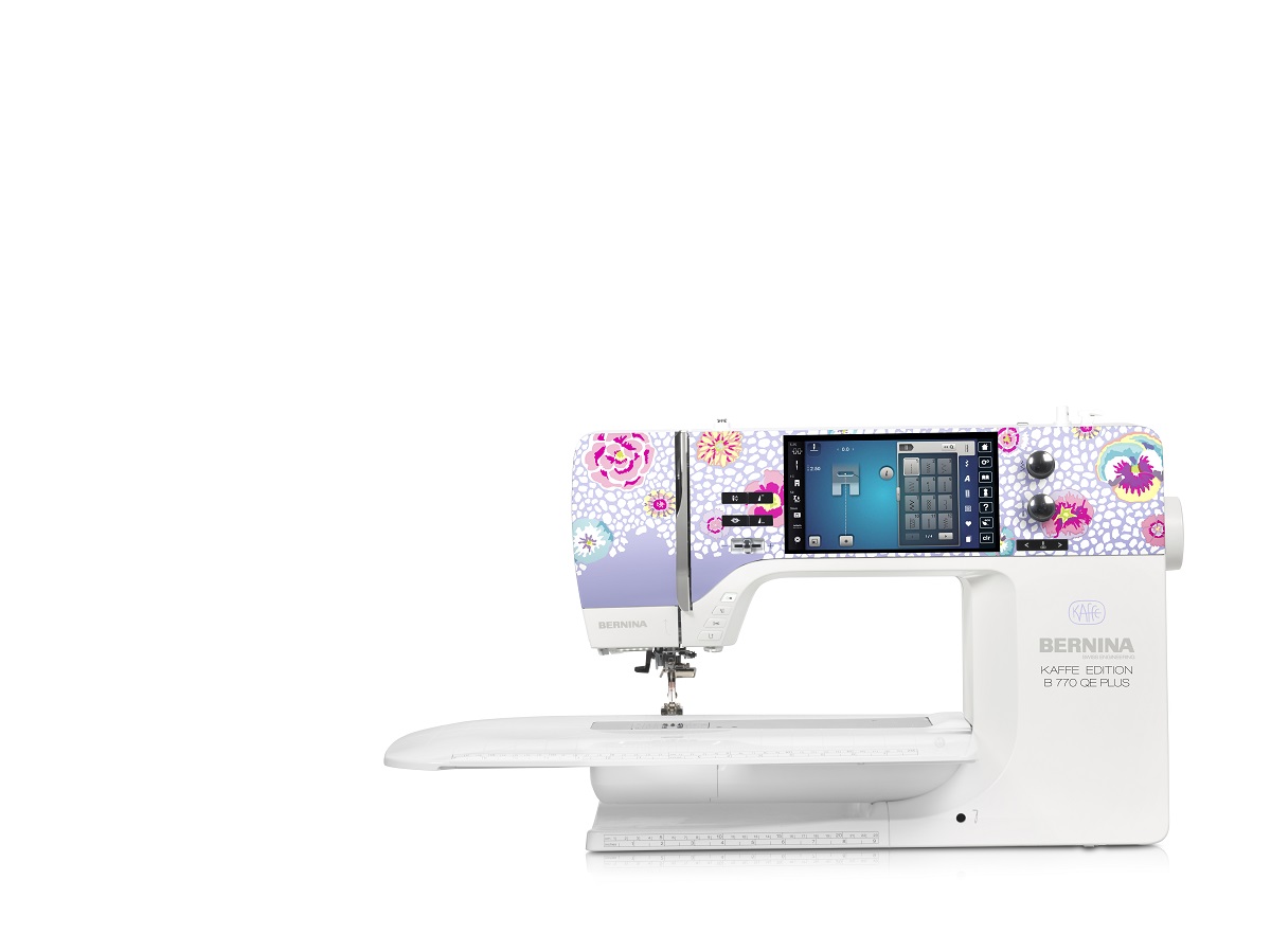 Bernina 770 QE Kaffe Edition inkl. SDT Stickmodul junge Gebrauchte