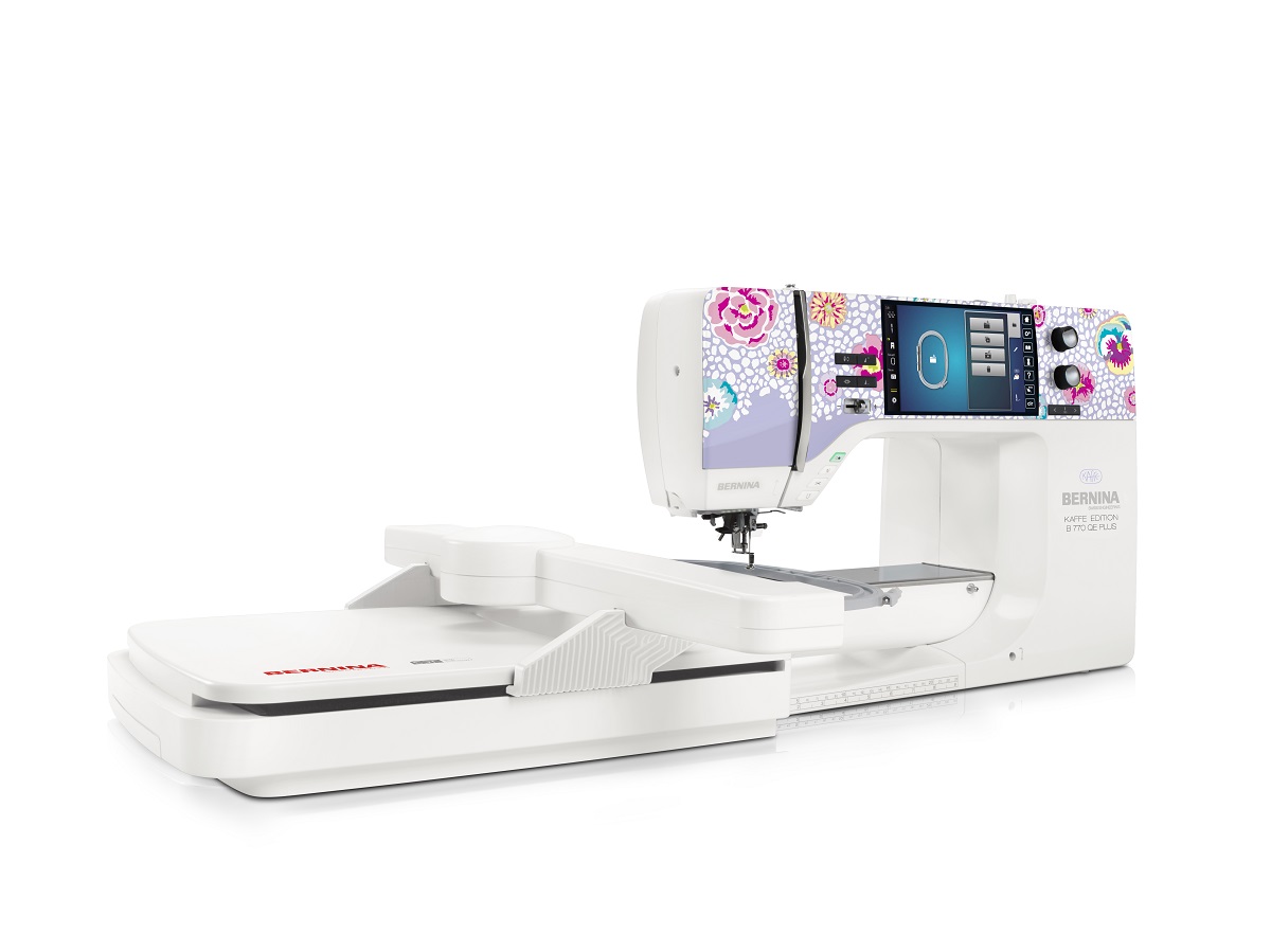 Bernina 770 QE Kaffe Edition inkl. SDT Stickmodul junge Gebrauchte