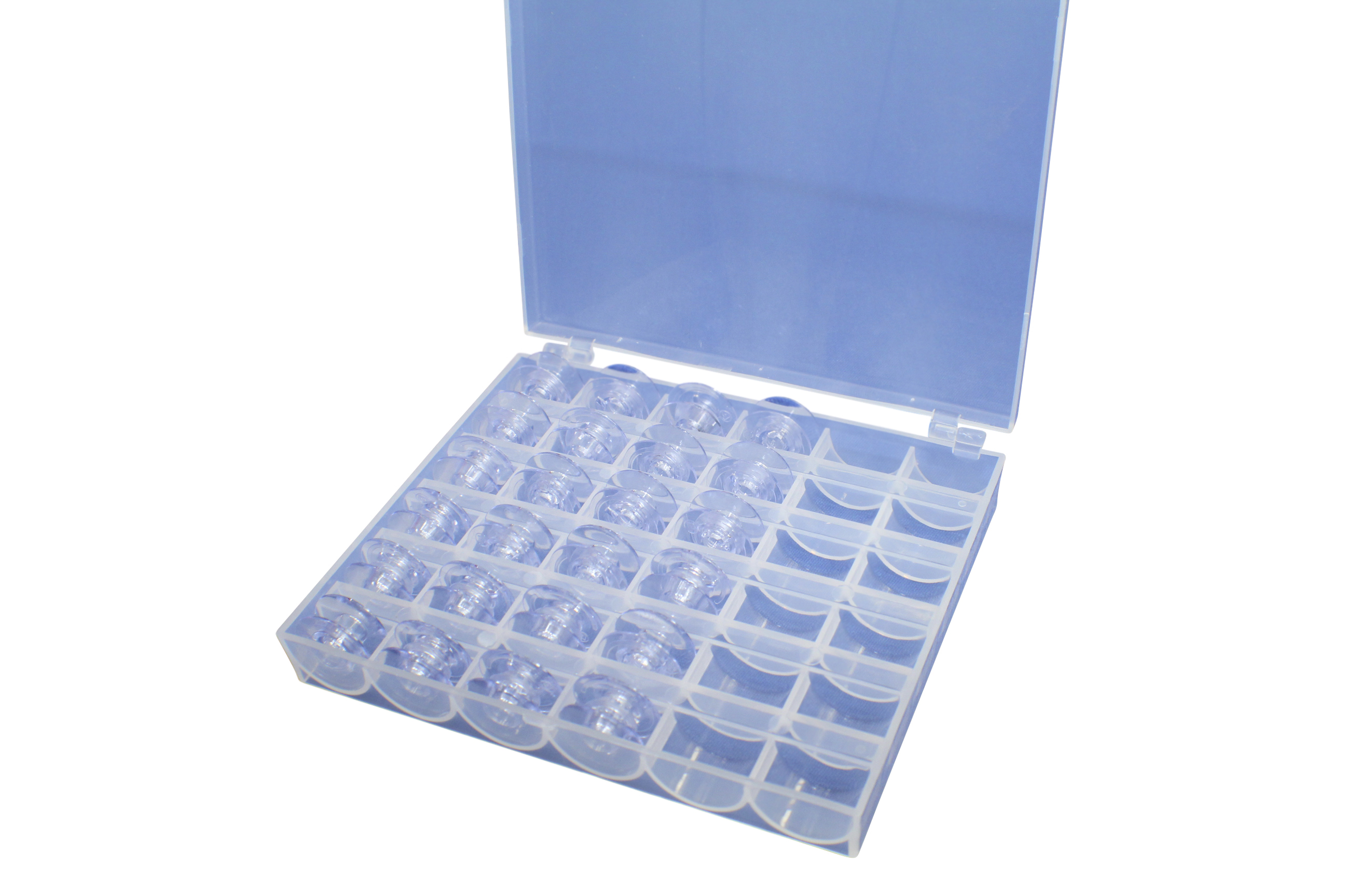 36-Spulen-Box mit 24 Spulen für die neuen PFAFF - expression 2.0 u.a. 36-Spulen-Box mit 24 Spulen für die neuen PFAFF - expression 2.0 u.a.