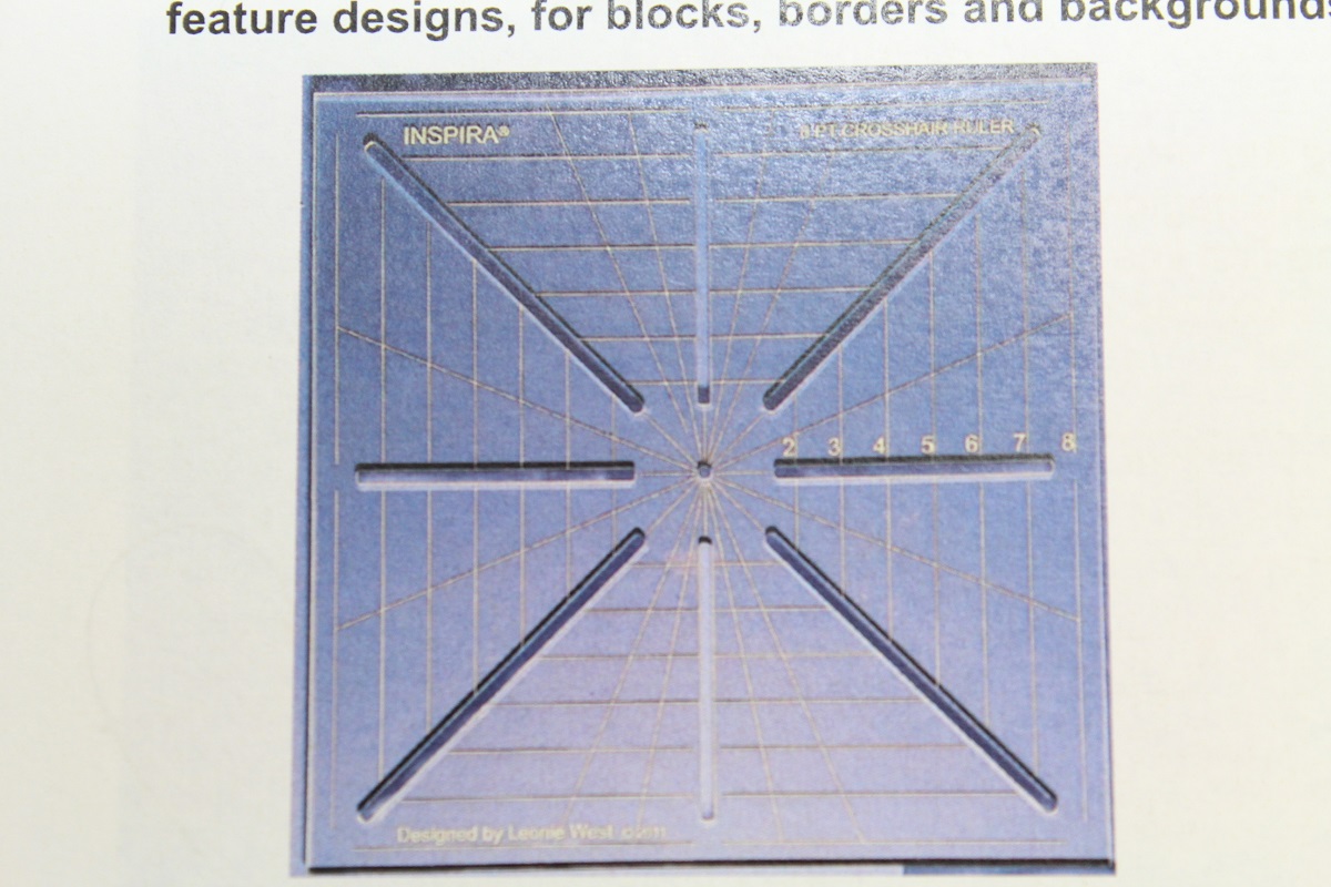 Original PFAFF Inspira Lineal-Set ( für Rulerfuß / 4 Schablonen)
