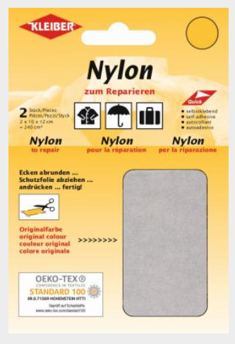 Nylon zum reparieren hellgrau Nylon zum reparieren hellgrau
