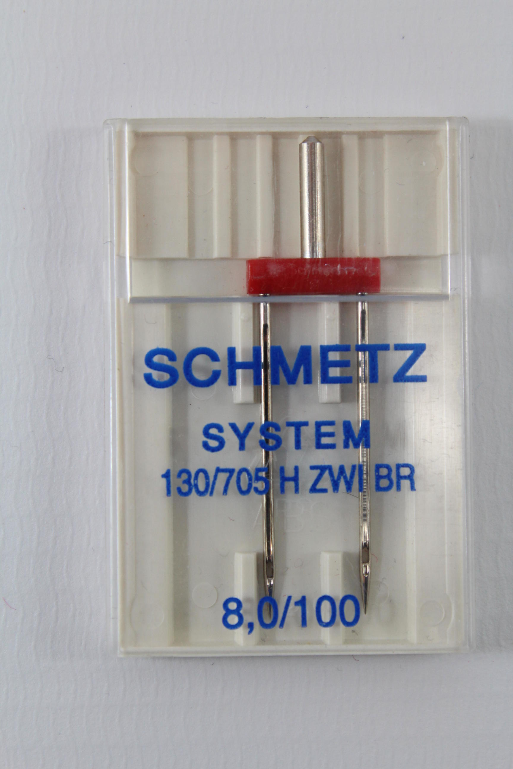 Schmetz Zwillingsnadel 130/705 H ZWI BR 8,0/100
