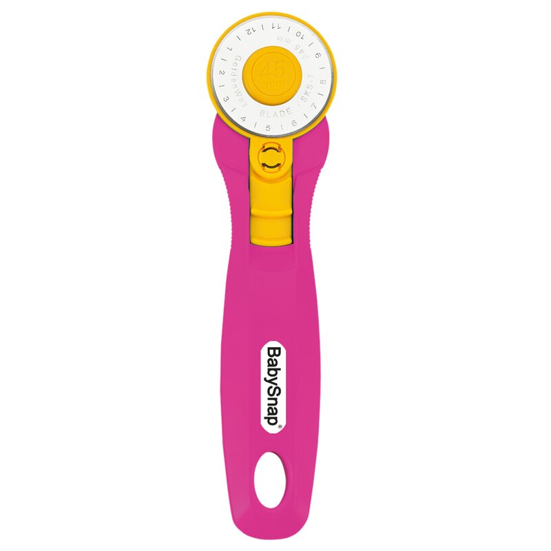 BabySnap Rollschneider 45mm pink