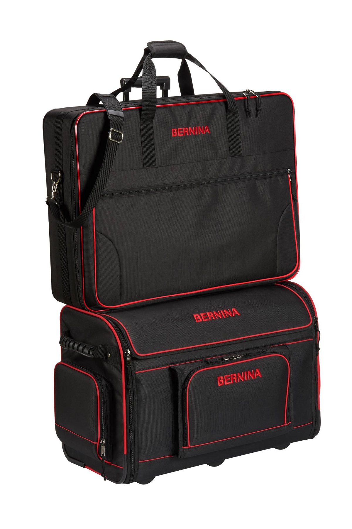 BERNINA Kombi Paket Trolley XL und Stickmodultasche XL für die 7er und 8er Serie