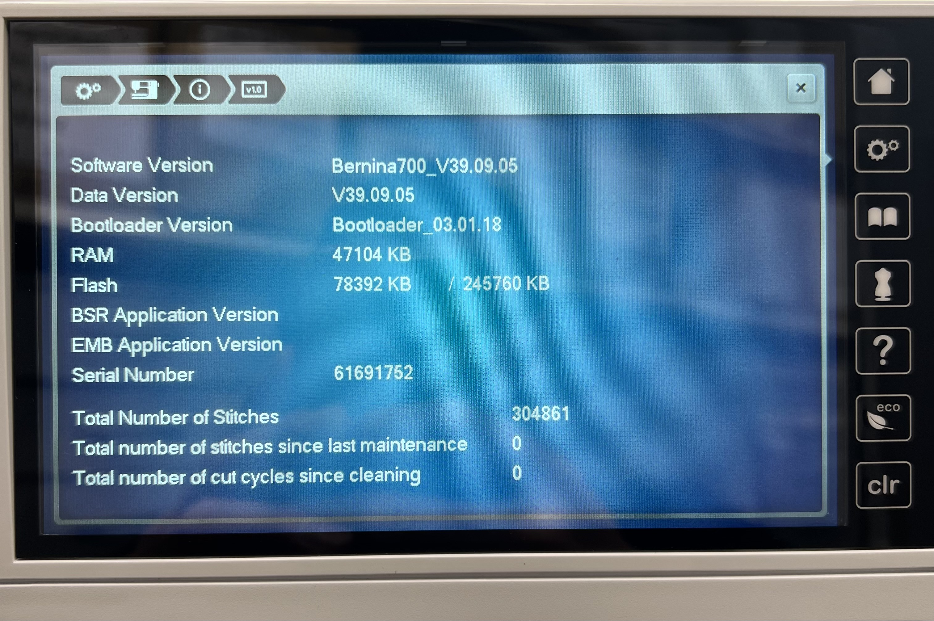 Bernina 700 inkl. SDT-Stickmodul junge Gebrauchte Top gepflegt