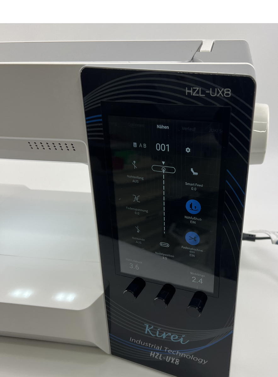 JUKI HZL-UX8 Kirei Nähmaschine junge Gebrauchte