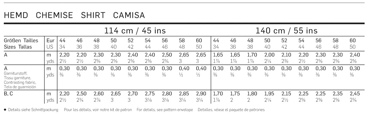 burda Schnitt 6874 "Herrenhemd" burda Schnitt 6874 "Herrenhemd"