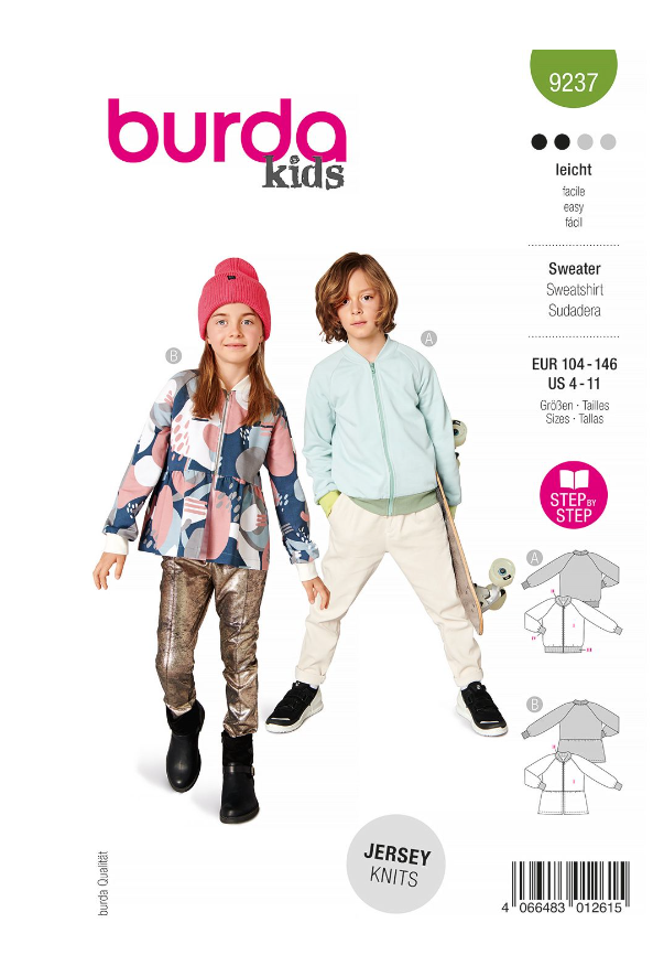 burda Schnitt 9237 "Lässiger Sweater" burda Schnitt 9237 "Lässiger Sweater"