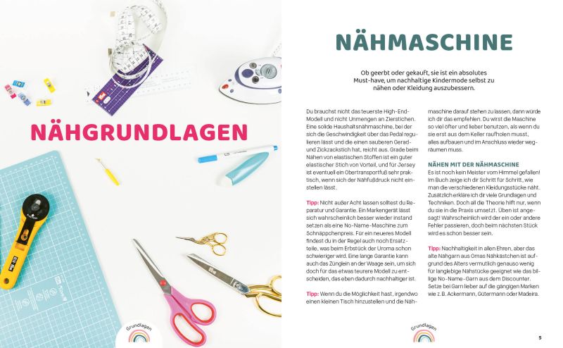 Nähen super easy - Kleidung für Babys und Kids ( Grösse 50-104 )