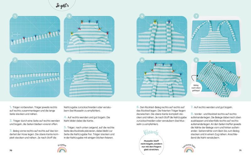 Nähen super easy - Kleidung für Babys und Kids ( Grösse 50-104 )
