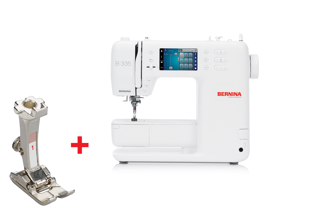 Bernina 335 inkl. Rücktransportfuß Nr. 1
