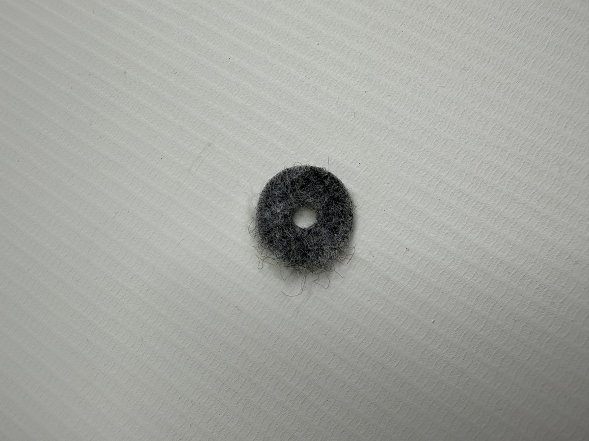 Filzscheibe für Garnrollenhalter