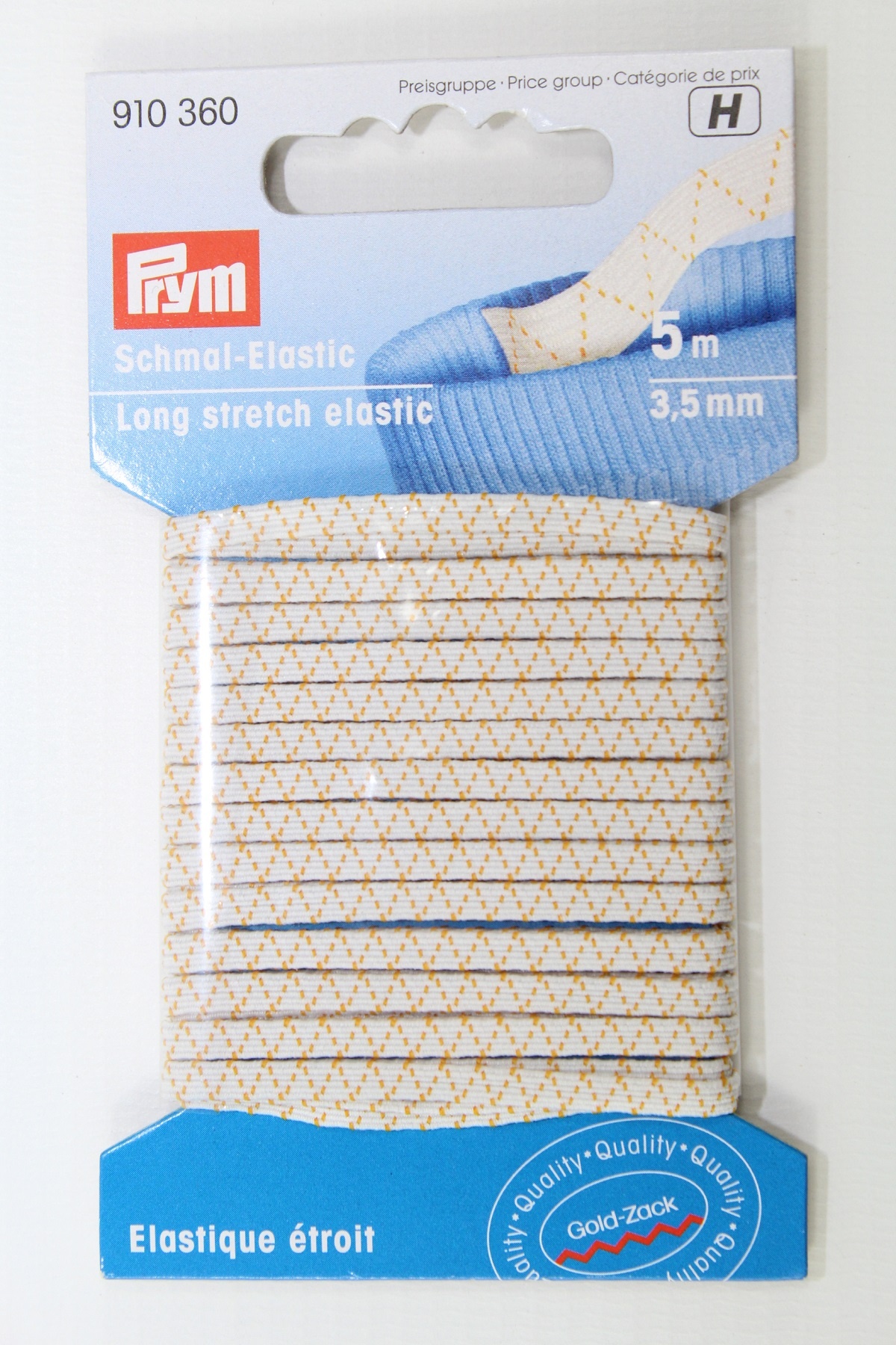 Schmal - Elastic 5 Meter / 3,5 mm Schmal - Elastic 5 Meter / 3,5 mm