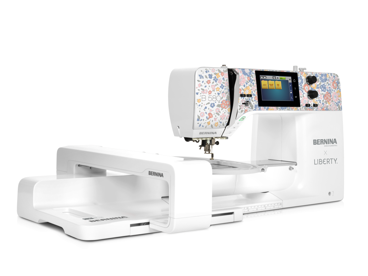 Bernina 580 Liberty Edition inkl. Trolley-Set 