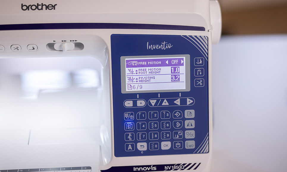 Brother Inventio NV1850Q Näh- und Quiltmaschine