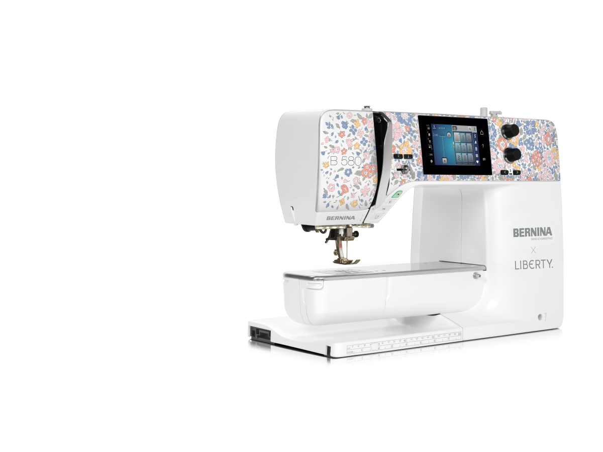 Bernina 580 Liberty Edition inkl. Trolley-Set 