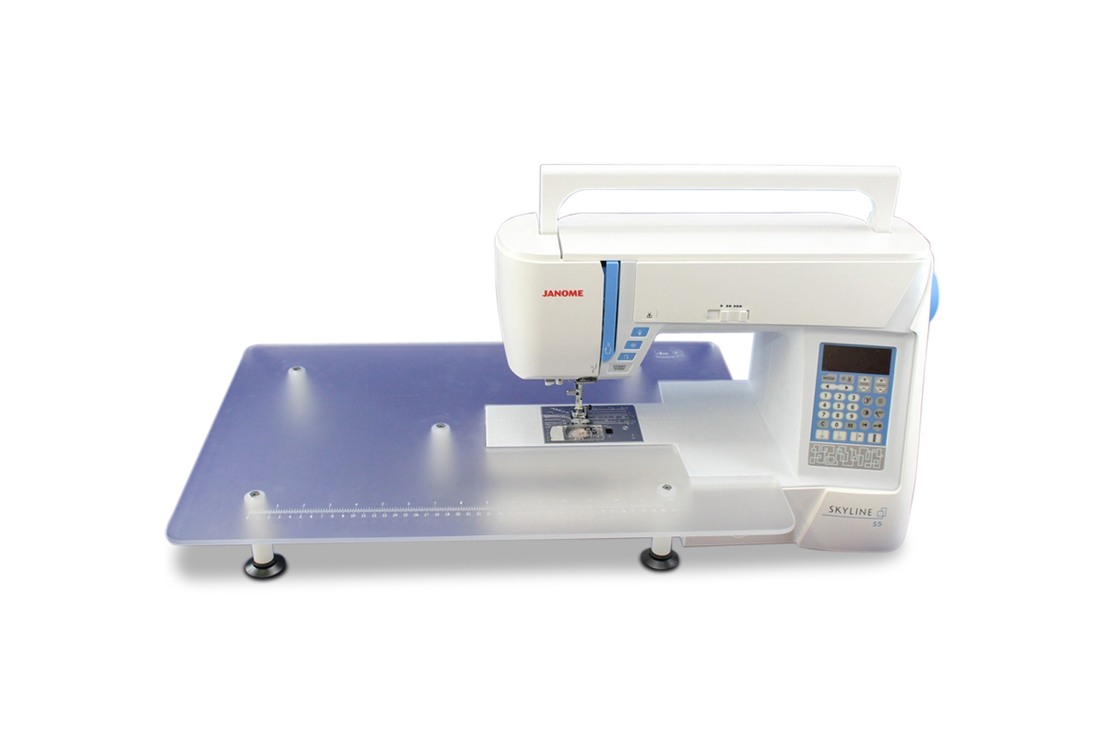 Quilt-Anschiebetisch für alle Janome Skyline´s / Elna eXcellence 580, 680, eXpressive 860