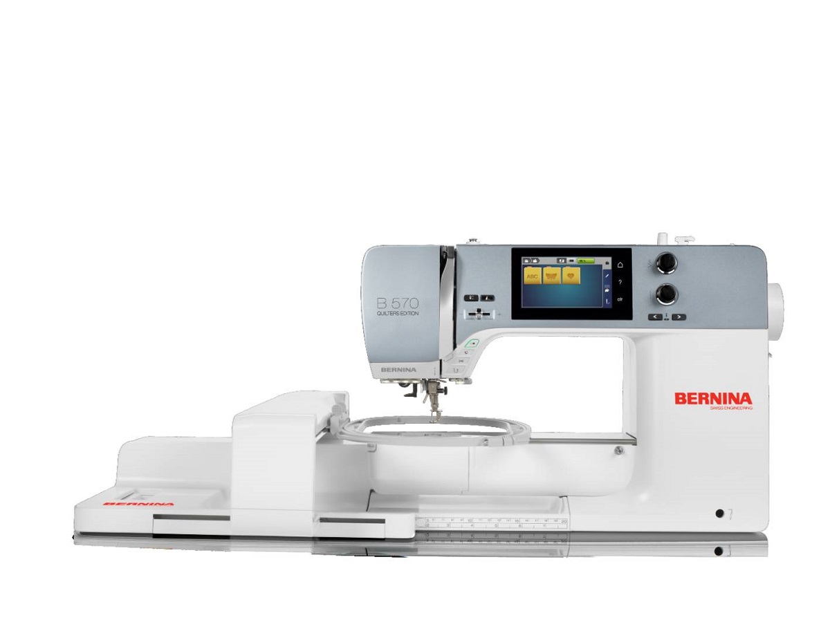 Bernina 570 QE Quilters Edition mit SDT-Stickmodul 