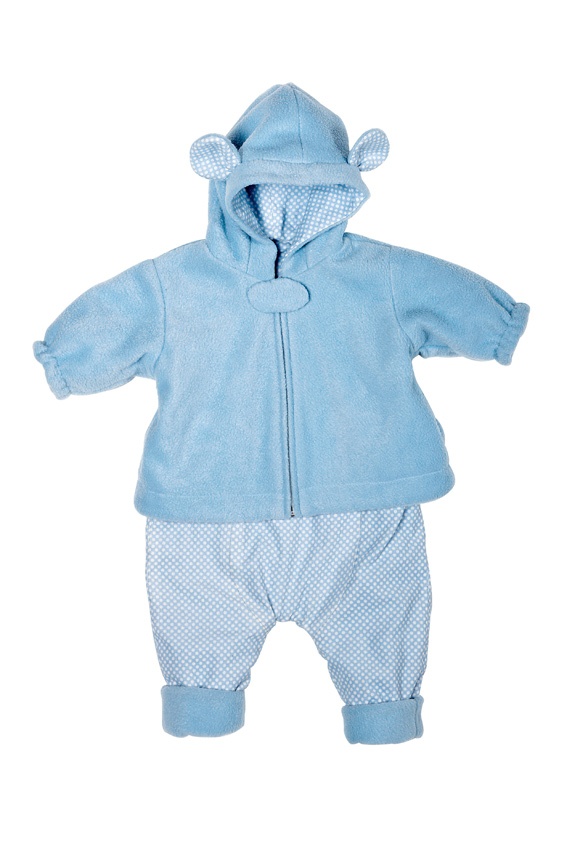 burda Schnitt 9478 "Baby Kombination: Overall, Jacke, Fußsack und Hose "