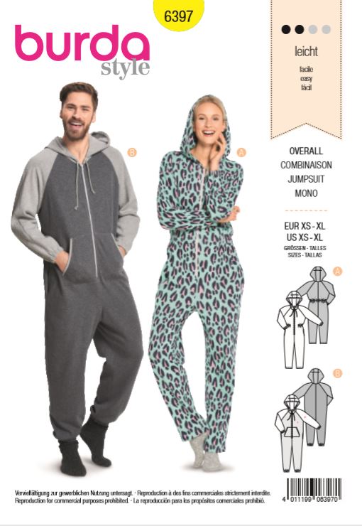 burda Schnitt 6397 "Overall" burda Schnitt 6397 "Overall"