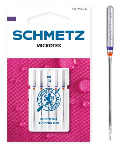 Schmetz Microtex 130/705 H-M 80/12 
