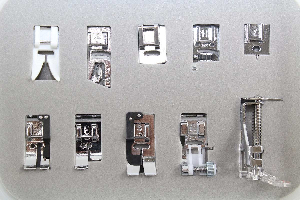 Bernette Nähfuss-Set für B37/B38 10-teilig Bernette Nähfuss-Set für B37/B38 10-teilig